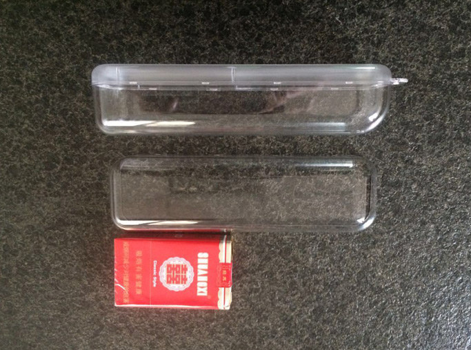 Transparent packing box