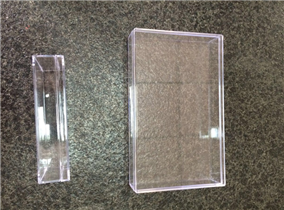Transparent packing box
